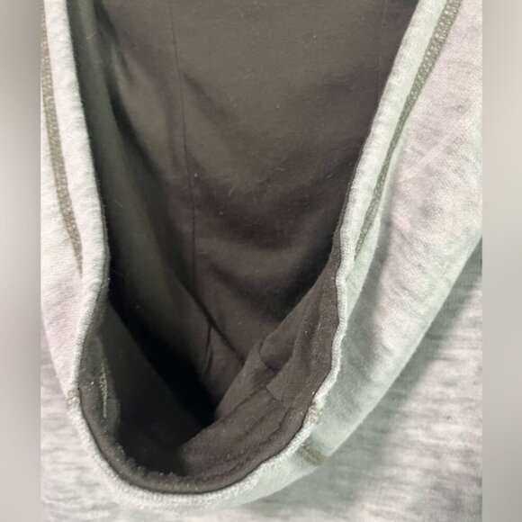 Hurley Grey Deep V-Neck Hoodie Sweatshirt (Size L) - Picture 4 of 15